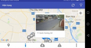 TP.HCM cập nhật tình hình ngập qua ứng dụng trên smartphone
