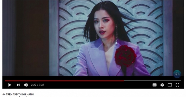 Bất chấp “gạch đá” dư luận, MV “Từ hôm nay” của Chi Pu lọt top 4 trending Youtube