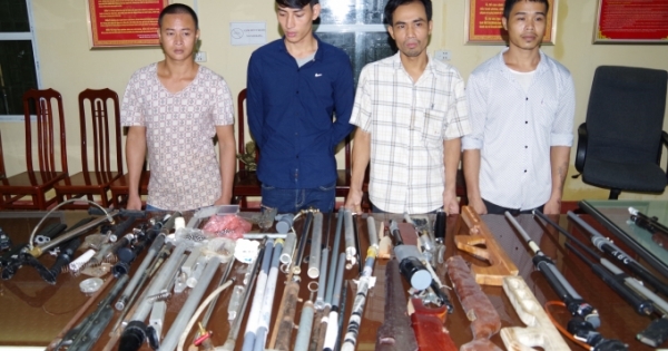 Hà Nam: Mua linh kiện rồi lên mạng học cách lắp súng để sử dụng