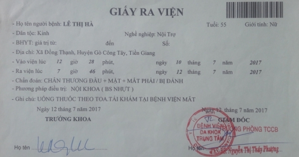 Tiền Giang: Gần 4 tháng chưa tìm được đối tượng hành hung bà lão