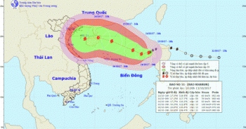 Dự báo thời tiết ngày 14/10: Cơn bão số 11 giật cấp 10 hoành hành trên Biển Đông
