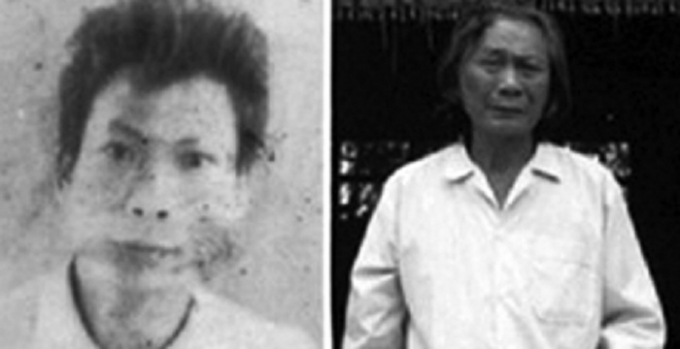 Ảnh truy n&atilde; Nguyễn Văn Hồng v&agrave; khi y bị bắt lại.