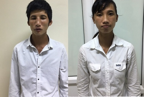 Hai đối tượng tại cơ quan C&ocirc;ng an.