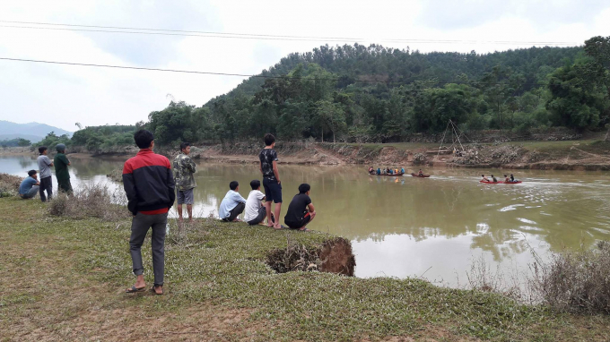 Khu vực được x&aacute;c định l&agrave; &ocirc;ng H&ograve;a bị đuối nước.