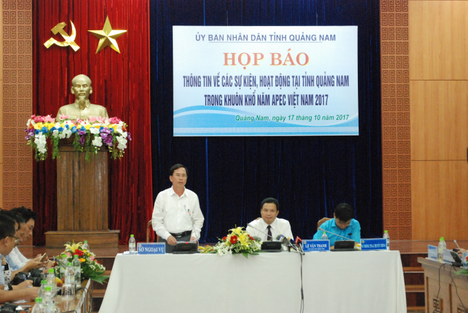 Tỉnh Quảng Nam tổ chức nhiều hoạt động trước thềm Tuần lễ cấp cao APEC 2017.