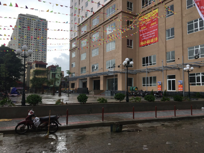 Tabudec Plaza đ&atilde; xong 95%, cảnh quan s&acirc;n vườn.