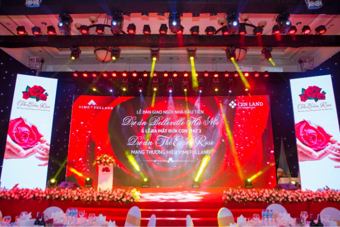 &ldquo;Lễ b&agrave;n giao ng&ocirc;i nh&agrave; đầu ti&ecirc;n Dự &aacute;n Belleville H&agrave; Nội v&agrave; lễ ra mắt đứa con thứ ba&nbsp;Dự &aacute;n The Eden Rose mang thương hiệu Vimefulland thương hiệu bất động sản&nbsp;của Tập đo&agrave;n dược phẩm Vimedimex&rdquo;.&nbsp;