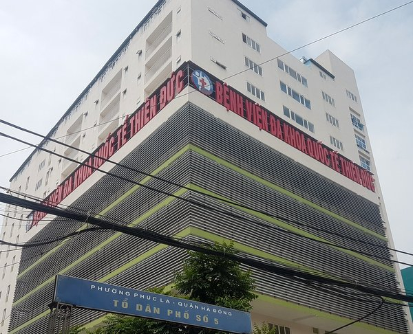 Bệnh viện đa khoa Quốc tế Thi&ecirc;n Đức.