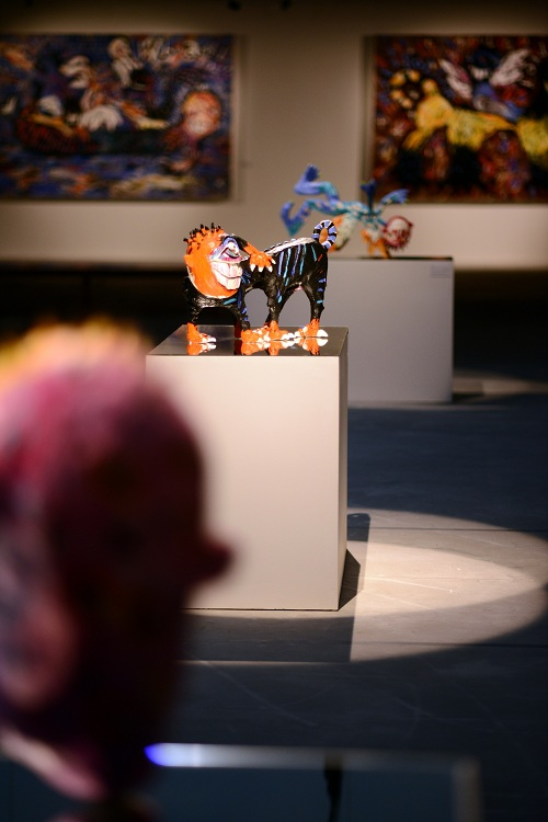 Xem tranh &ldquo;khủng&rdquo; của họa sĩ L&ecirc; Kinh T&agrave;i ở VCCA