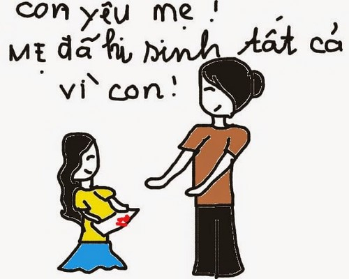 Lời ch&uacute;c y&ecirc;u thương d&agrave;nh cho mẹ.