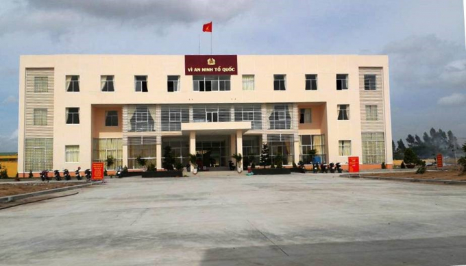 Trụ sở C&ocirc;ng an huyện Hồng Ngự