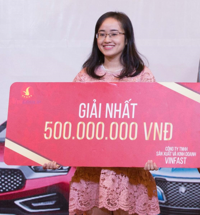 1,1 tỷ đồng giải thưởng