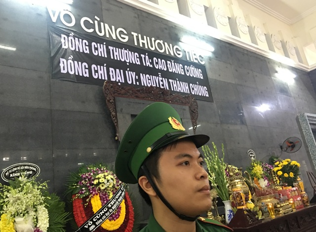 H&igrave;nh ảnh hai chiến sĩ Bi&ecirc;n ph&ograve;ng hy sinh sẽ m&atilde;i sống trong l&ograve;ng người d&acirc;n v&ugrave;ng bi&ecirc;n giới Y&ecirc;n Khương.