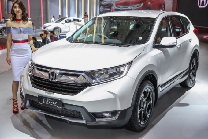 Honda CR-V 7 chỗ tại Indonesia.