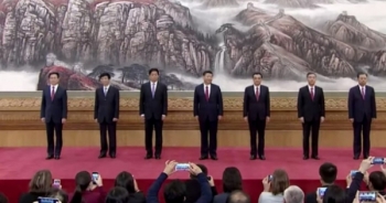Trung Quốc ra mắt 7 lãnh đạo cao nhất khóa mới