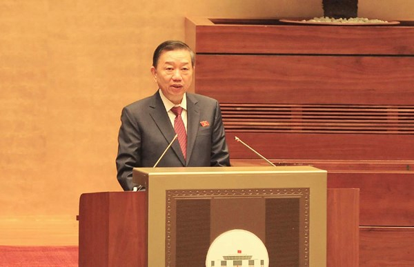 Bộ trưởng Bộ C&ocirc;ng an T&ocirc; L&acirc;m.