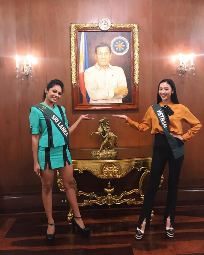 H&agrave; Thu l&agrave; ứng vi&ecirc;n nặng k&yacute; của Ch&acirc;u &Aacute; tại Miss Earth 2017