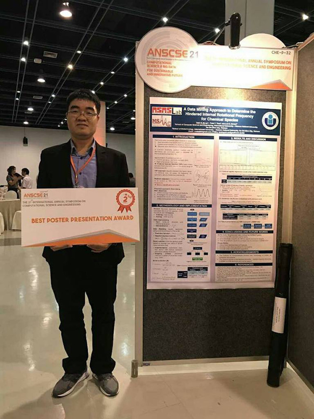 L&ecirc; Huỳnh Minh Triết tham dự hội thảo khoa học tại Th&aacute;i Lan.