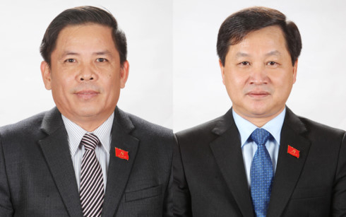 &Ocirc;ng Nguy&ecirc;̃n Văn Th&ecirc;̉ và &ocirc;ng L&ecirc; Minh Khái.