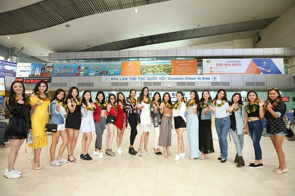 Hoa hậu Ho&agrave;n vũ Việt Nam 2017: Th&iacute; sinh đặt ch&acirc;n đến Nha Trang chuẩn bị cho v&ograve;ng thi b&aacute;n kết sắp tới