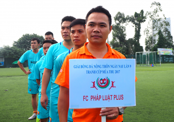 Khai mạc Giải b&oacute;ng đ&aacute; b&aacute;o N&ocirc;ng th&ocirc;n Ng&agrave;y nay lần thứ 9 &ndash; C&uacute;p M&ugrave;a thu 2017