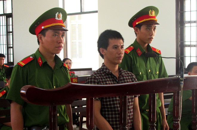 L&ecirc; Văn Cường tại t&ograve;a. (Ảnh: Zing.vn)