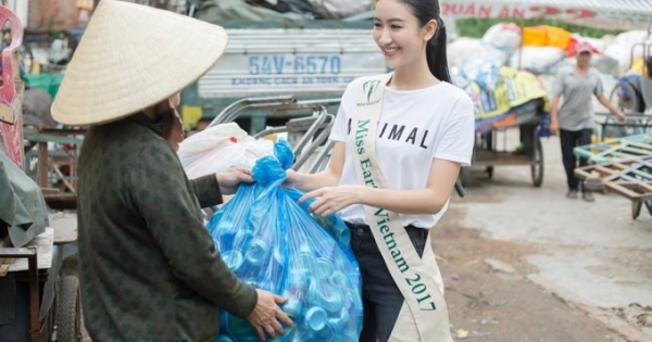 Vượt 86 thí sinh, Hà Thu thắng kép Hoa hậu Ảnh và “Chiến binh Trái đất”