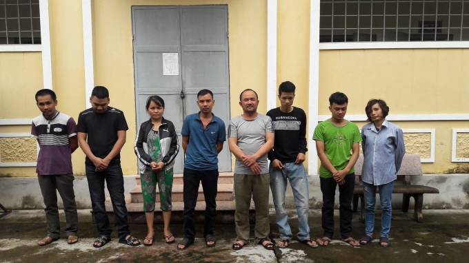 C&aacute;c đối tượng trong đường d&acirc;y đ&aacute;nh bằng h&igrave;nh thức ghi l&ocirc; đề do đối tượng Thơ cầm đầu.