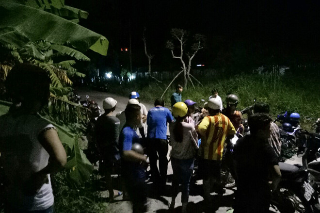 Hiện trường gần Khu nh&agrave; ở sinh vi&ecirc;n tỉnh Bạc Li&ecirc;u. Ảnh: Nhật T&acirc;n.