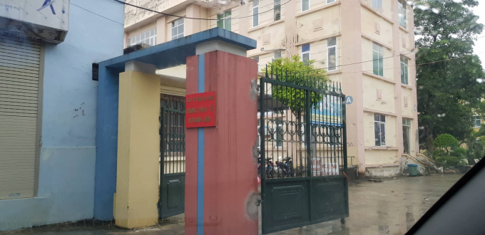 Trung t&acirc;m y tế huyện Thanh Li&ecirc;m nơi sản phụ C.T.T l&agrave;m thủ tục g&acirc;y m&ecirc; trước khi mổ đẻ.