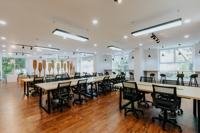 Vườn ươm doanh nghiệp Đ&agrave; Nẵng (DNES) khai trương Kh&ocirc;ng gian l&agrave;m việc chung (Coworking space) thứ hai mang t&ecirc;n SURFSPACE.