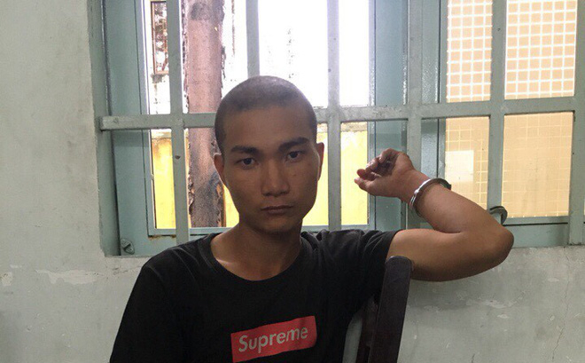 Nguyễn Văn Của l&uacute;c mới bị bắt.