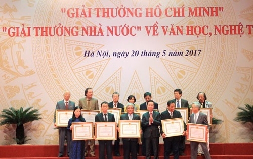 Quy định mới xét tặng Giải thưởng về văn học, nghệ thuật