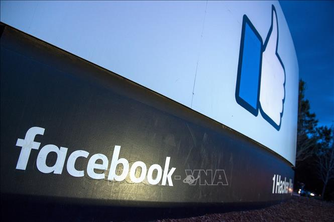 Biểu tượng của mạng x&atilde; hội Facebook. Ảnh: AFP/TTXVN