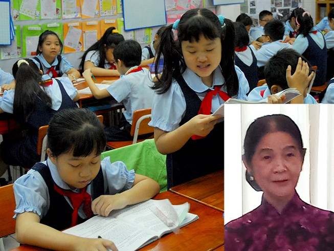 Theo&nbsp;luật sư Trương Thị H&ograve;a, kh&ocirc;ng n&ecirc;n đưa&nbsp;h&agrave;nh vi nh&agrave; gi&aacute;o &eacute;p buộc&nbsp;học sinh học th&ecirc;mv&agrave;o Luật Gi&aacute;o dục. Ảnh minh họa: HTD&nbsp; v&agrave; luật sư Trương Thị H&ograve;a (ảnh nhỏ) ph&aacute;t biểu tại hội thảo. Ảnh: N.Quy&ecirc;n