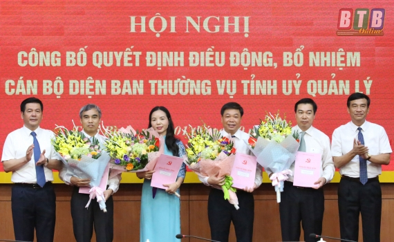 Nh&acirc;n sự mới 14 địa phương