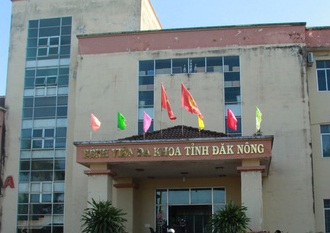 Bệnh viện Đa khoa tỉnh Đắk N&ocirc;ng.