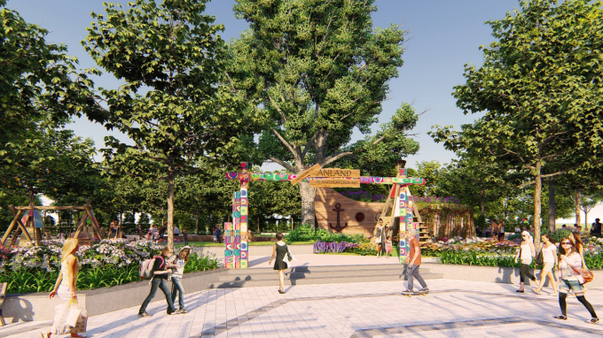 Kh&ocirc;ng gian ngập tr&agrave;n thi&ecirc;n nhi&ecirc;n của Anland Premium