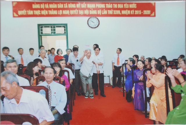 Những h&igrave;nh ảnh nguy&ecirc;n Tổng B&iacute; thư Đỗ Mười tại qu&ecirc; nh&agrave; Đ&ocirc;ng Mỹ