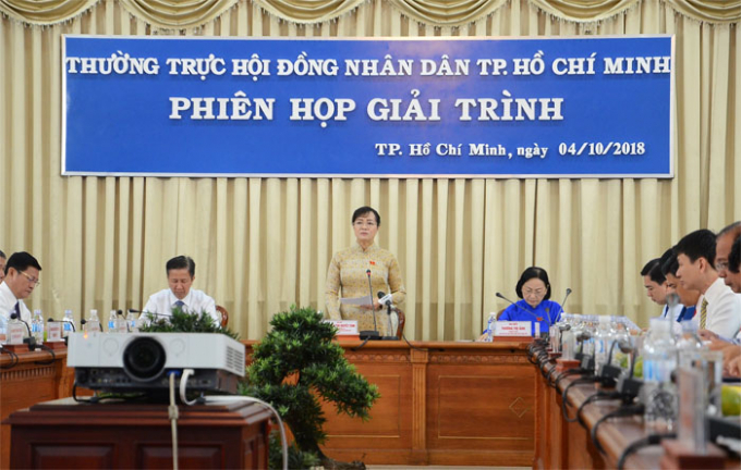 To&agrave;n cảnh phi&ecirc;n họp giải tr&igrave;nh. Ảnh: CN