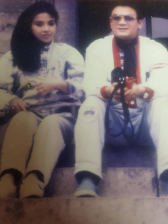 Bức ảnh đầy kỷ niệm của NSND Lan Hương v&agrave; NSND Anh T&uacute;.