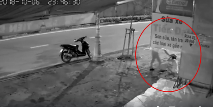 Ảnh cắt từ clip.