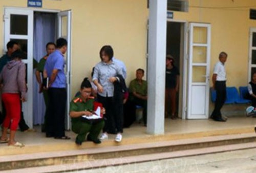 C&ocirc;ng an điều tra nguy&ecirc;n nh&acirc;n tai nạn.