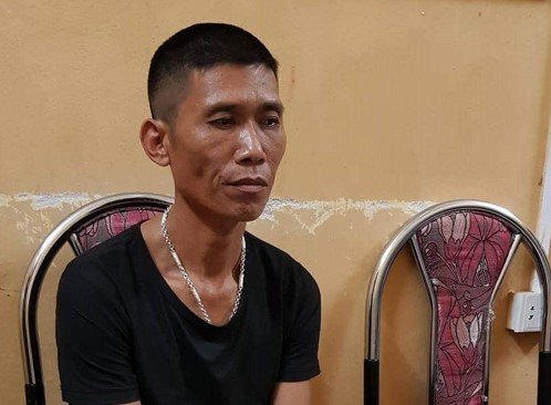 Đối tượng T&ograve;ng Văn Chơ tại cơ quan điều tra.