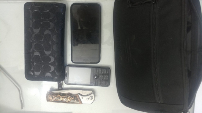 Số tang vật c&ocirc;ng an thu được từ đối tượng Thuận.