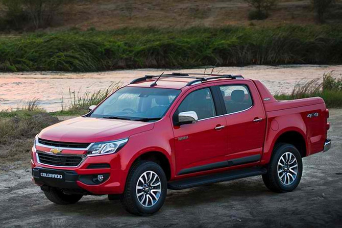 Chevrolet Colorado (30 triệu đồng).