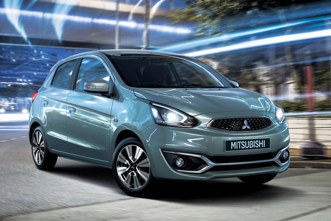 Mitsubishi Mirage (20-30 triệu đồng).