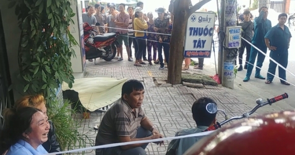 Bình Dương: Người đàn ông tử vong bất thường trước cửa tiệm thuốc