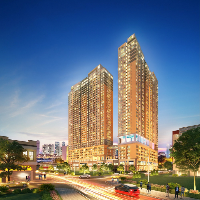 Phối cảnh dự &aacute;n The Grand Manhattan.