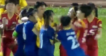 Video: "Hỗn chiến" giữa các nữ cầu thủ
